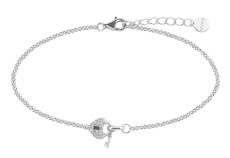 Xenox Armband Silber rhodiniert