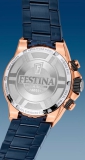 Festina Herrenuhr Chronograph Edelstahl